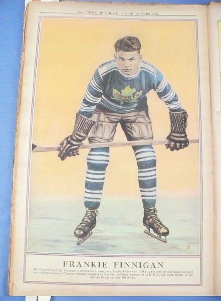 LP 1932 Frankie Finnigan Hockey